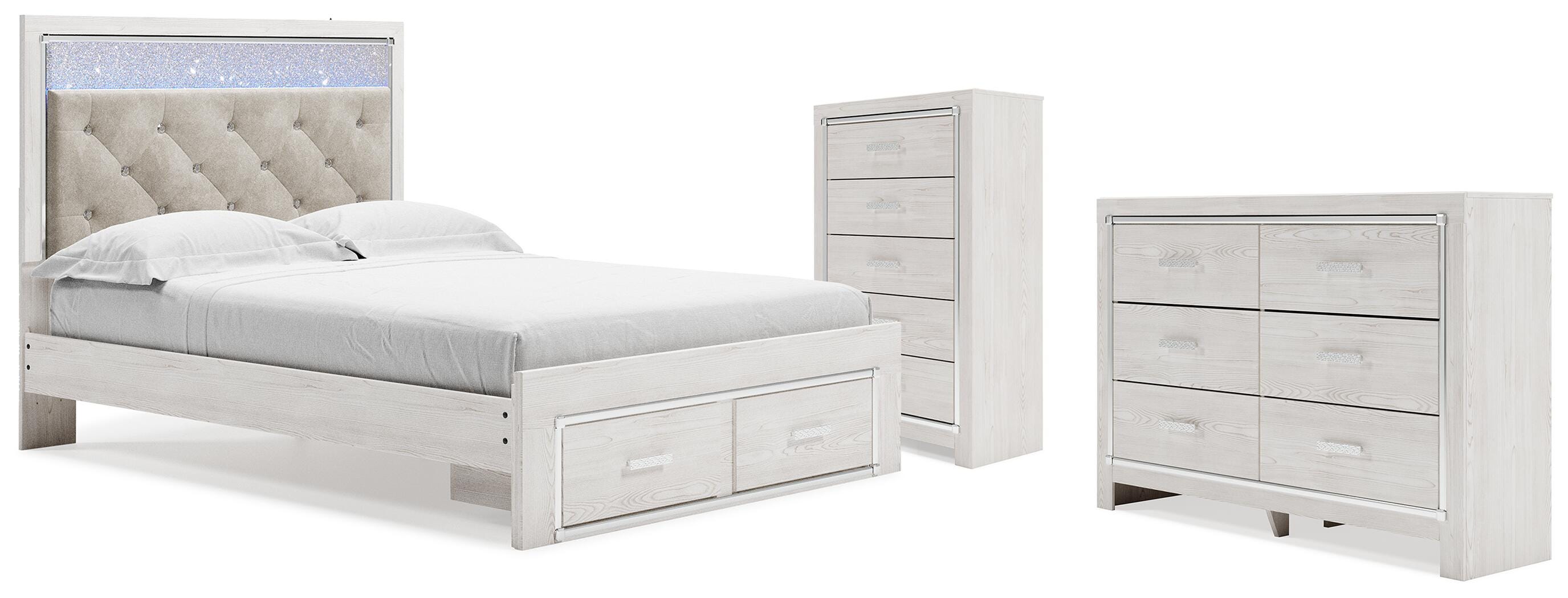J&M Furniture - Ashley Furniture - Altyra Queen Storage Bed, Dresser and Chest - Queen Storage Bed, Dresser and Chest - B2640B64
