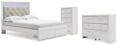 J&M Furniture - Ashley Furniture - Altyra Queen Storage Bed, Dresser and Chest - Queen Storage Bed, Dresser and Chest - B2640B64