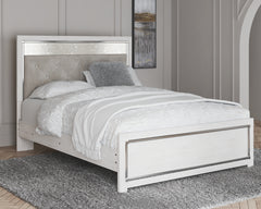 J&M Furniture - Ashley Furniture - Altyra Queen Panel Bed - Queen Panel Bed / White - B2640B2