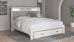 J&M Furniture - Ashley Furniture - Altyra King Upholstered Storage Bed - King Upholstered Storage Bed / White - B2640B29