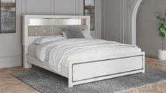 J&M Furniture - Ashley Furniture - Altyra King Panel Bookcase Bed - King Panel Bookcase Bed / White - B2640B5