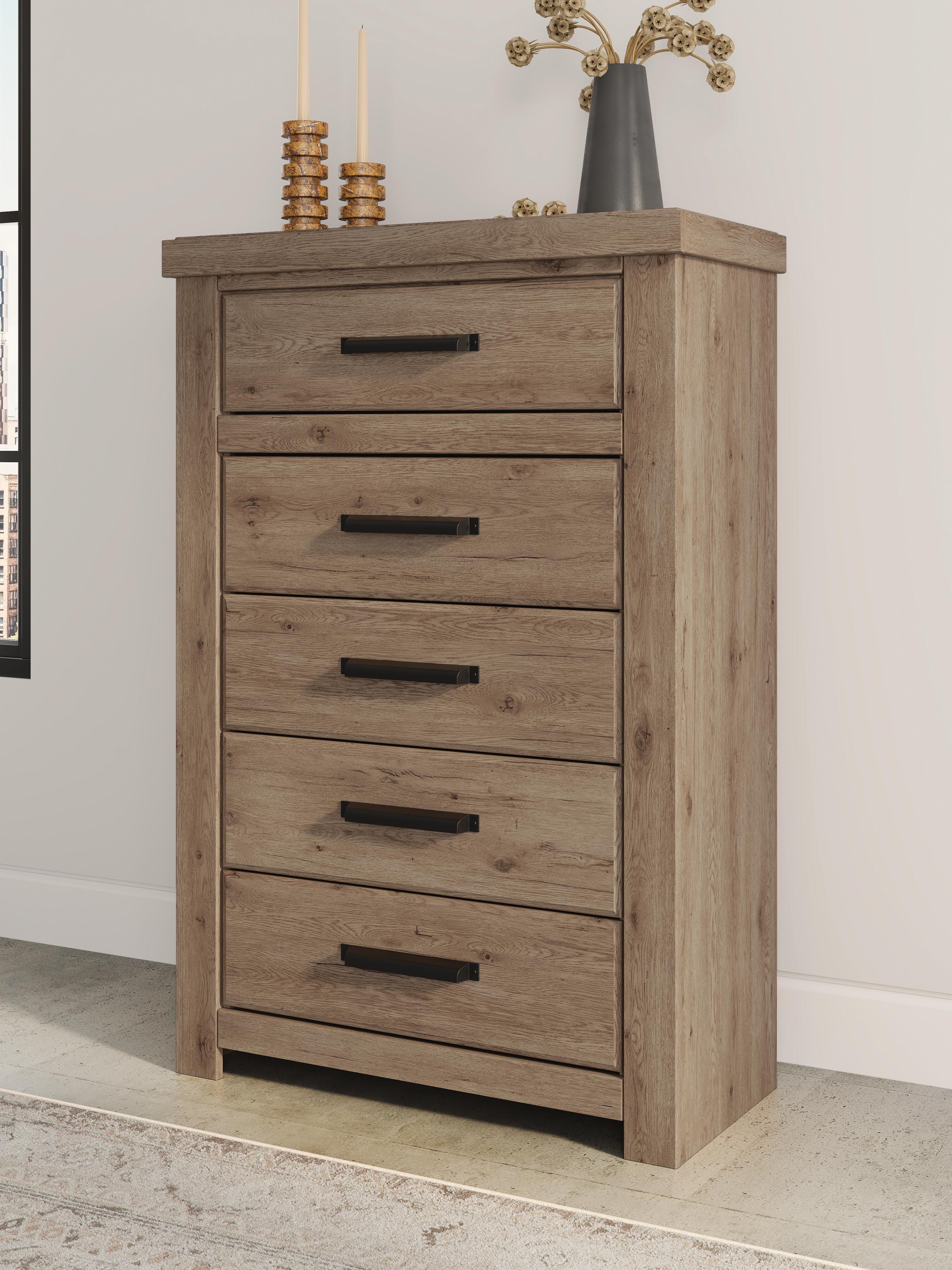 J&M Furniture - Ashley Furniture - Oliandon Chest of Drawers - Five Drawer Chest - PCB2844-46