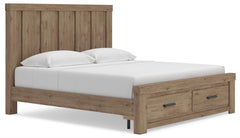 Oliandon King Panel Storage Bed