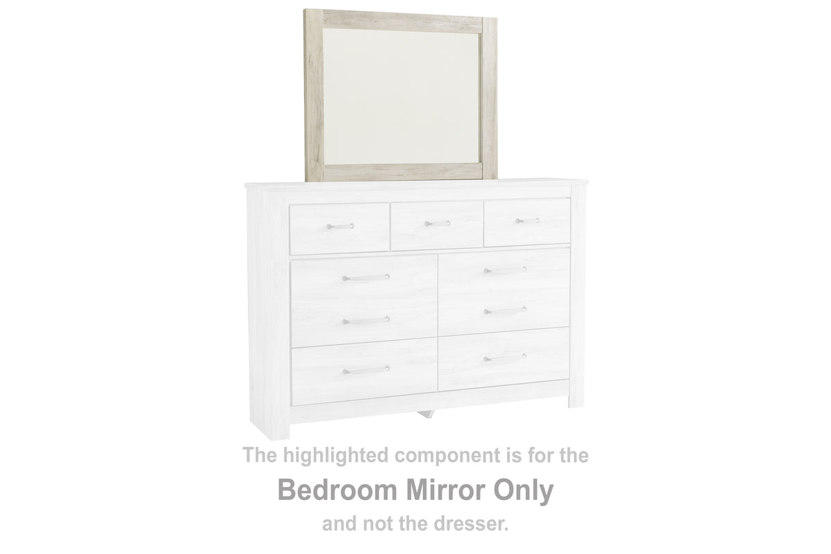 J&M Furniture - Ashley Furniture - Bellaby Bedroom Mirror - Bedroom Mirror / Whitewash - B331-36