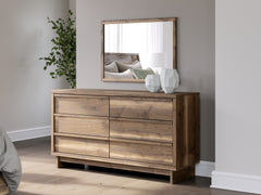 J&M Furniture - Ashley Furniture - Chirason Dresser and Mirror - Dresser and Mirror / Brown - PCB3367B1