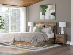 J&M Furniture - Ashley Furniture - Chirason Queen Panel Bed - Queen Panel Bed / Brown - PCB3367B2