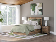 J&M Furniture - Ashley Furniture - Chirason Full Panel Bed - Full Panel Bed / Brown - PCB3367B22