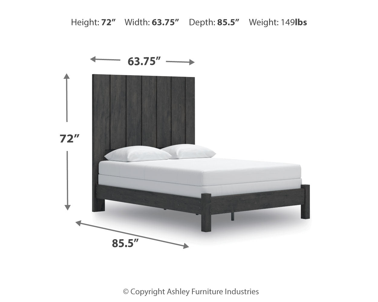 Fraluna Queen Panel Bed