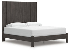 J&M Furniture - Ashley Furniture - Fraluna King Panel Bed - King Panel Bed / Charcoal - PCB3370B8