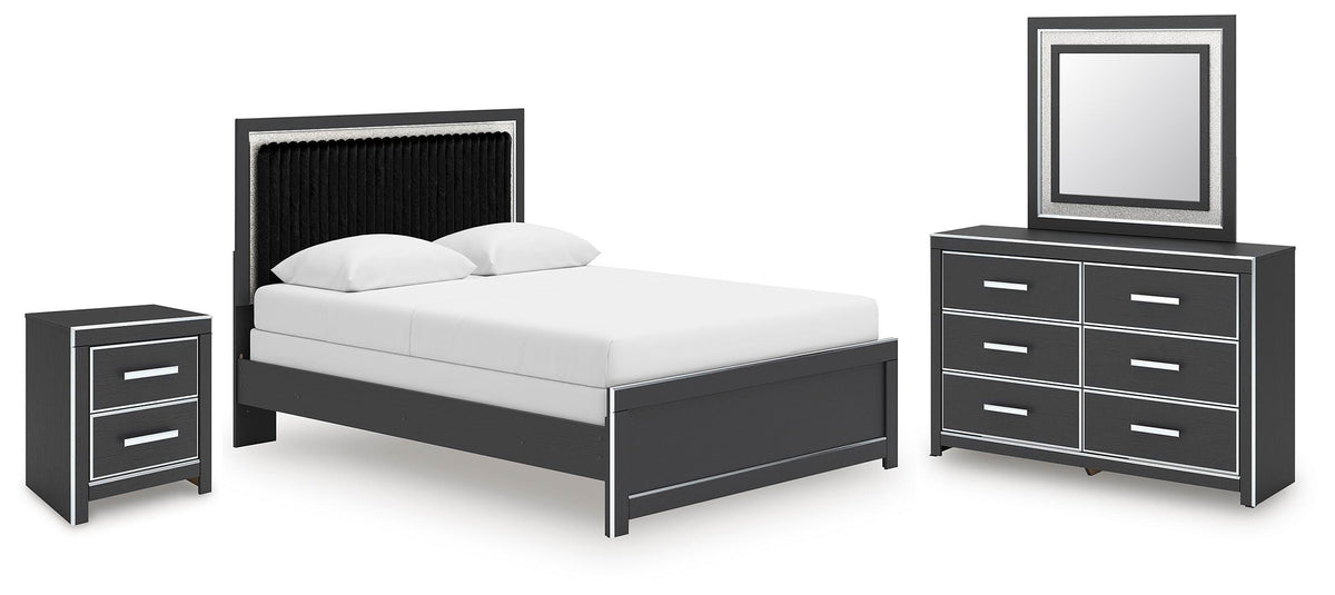 J&M Furniture - Ashley Furniture - Zuraleus Queen Panel Bed, Dresser, Mirror and Nightstand - Queen Panel Bed, Dresser, Mirror and Nightstand - PCB3380B19