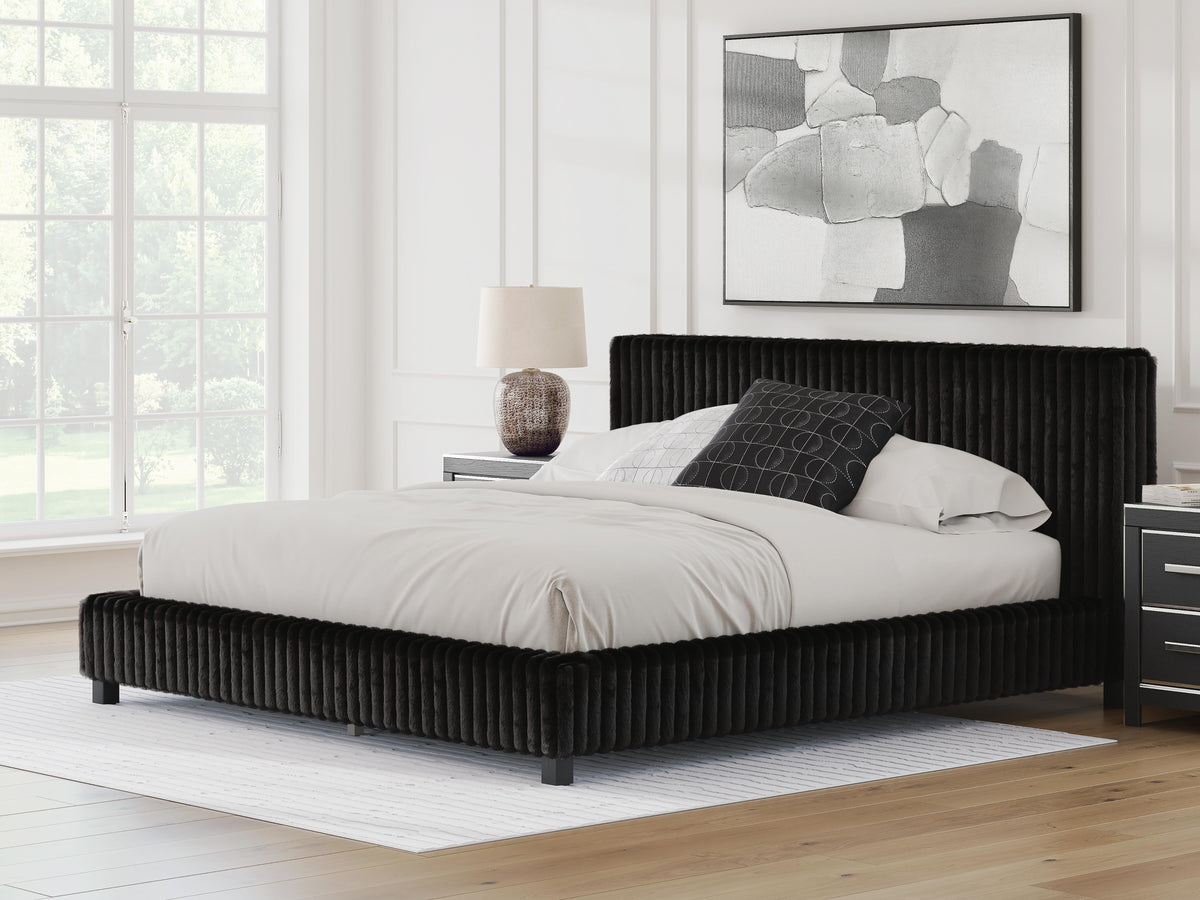 J&M Furniture - Ashley Furniture - Zuraleus King Upholstered Bed - King Upholstered Bed - PCB3380B13