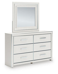 Zuraleus Queen Storage Bed, Dresser, Mirror and Nightstand