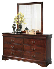 Alisdair California King Sleigh Bed, Dresser, Mirror, Chest and Nightstand