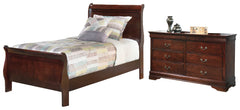 J&M Furniture - Ashley Furniture - Alisdair Twin Sleigh Bed and Dresser - Twin Sleigh Bed and Dresser - B376B20