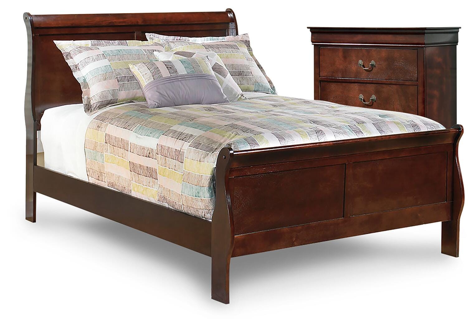 J&M Furniture - Ashley Furniture - Alisdair Full Sleigh Bed and Chest - Full Sleigh Bed and Chest - B376B34