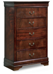 Alisdair King Sleigh Bed, Dresser, Mirror and Chest