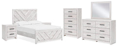 J&M Furniture - Ashley Furniture - Cayboni Full Panel Bed, Dresser, Mirror, Chest and 2 Nightstands - Full Panel Bed, Dresser, Mirror, Chest and 2 Nightstands - B3788B15