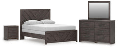 J&M Furniture - Ashley Furniture - Prendonea Queen Panel Bed, Dresser, Mirror and Nightstand - Queen Panel Bed, Dresser, Mirror and Nightstand - B3789B10