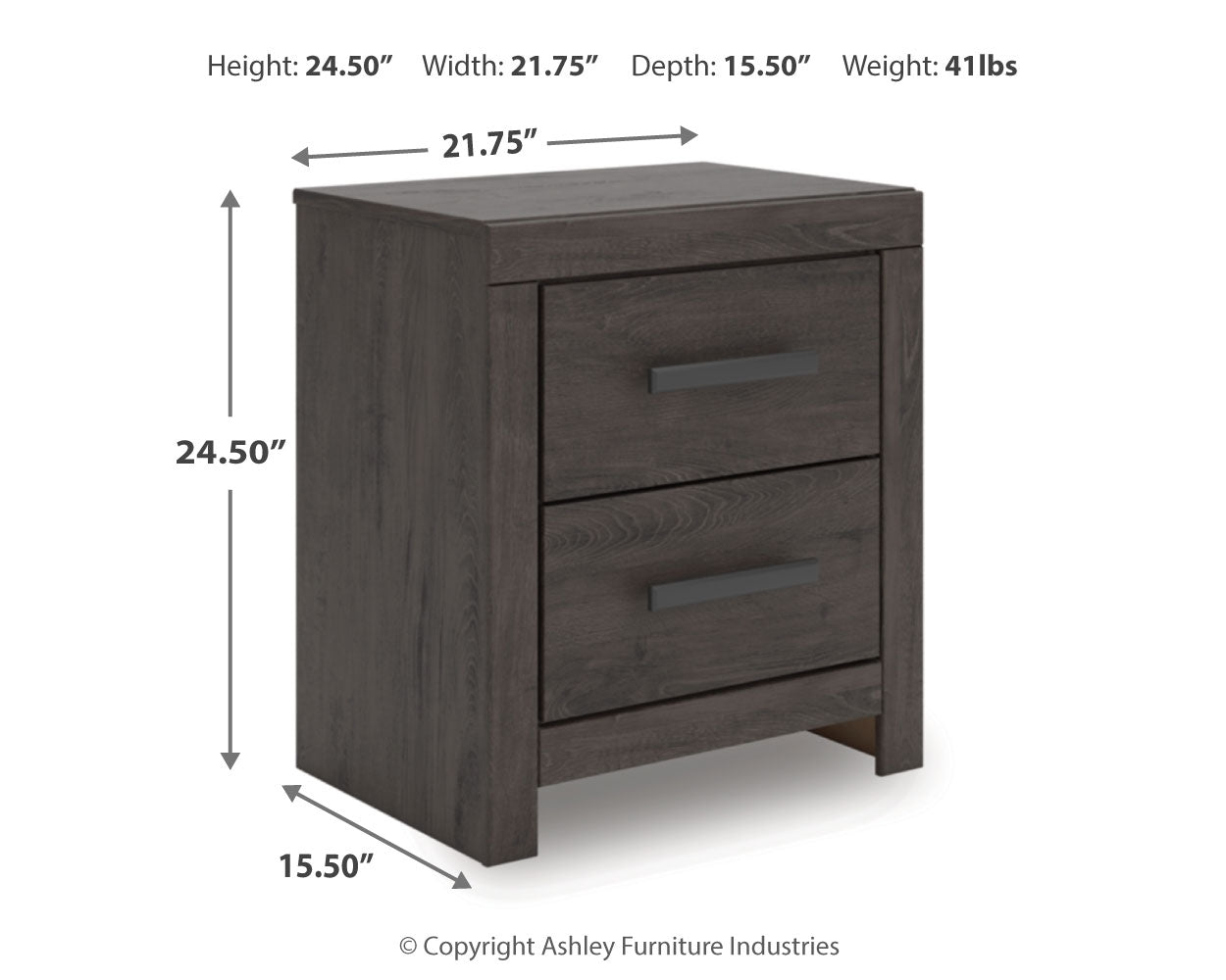 Prendonea Nightstand