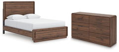 J&M Furniture - Ashley Furniture - Fortlorn Queen Panel Bed and Dresser - Queen Panel Bed and Dresser - PCB386B11
