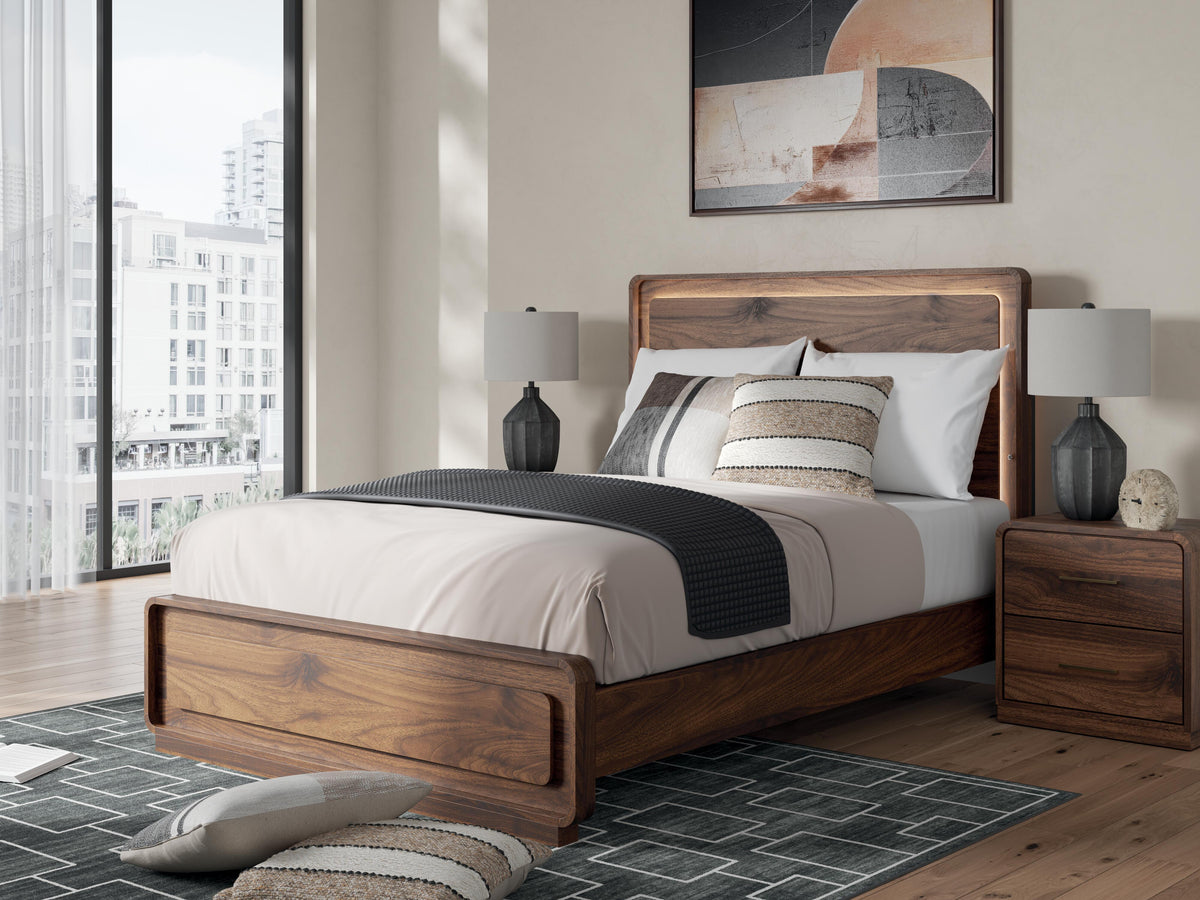 J&M Furniture - Ashley Furniture - Fortlorn Queen Panel Bed - Queen Panel Bed - PCB386B2