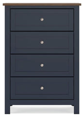 Landocken Twin Panel Bed, Chest and Nightstand