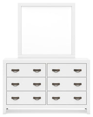 Binterglen Full Panel Bed, Dresser and Mirror