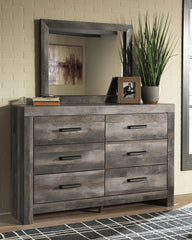 J&M Furniture - Ashley Furniture - Wynnlow Dresser and Mirror - Dresser and Mirror / Gray - B440B1
