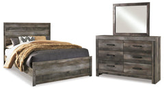 J&M Furniture - Ashley Furniture - Wynnlow Queen Panel Bed, Dresser and Mirror - Queen Panel Bed, Dresser and Mirror - B440B3