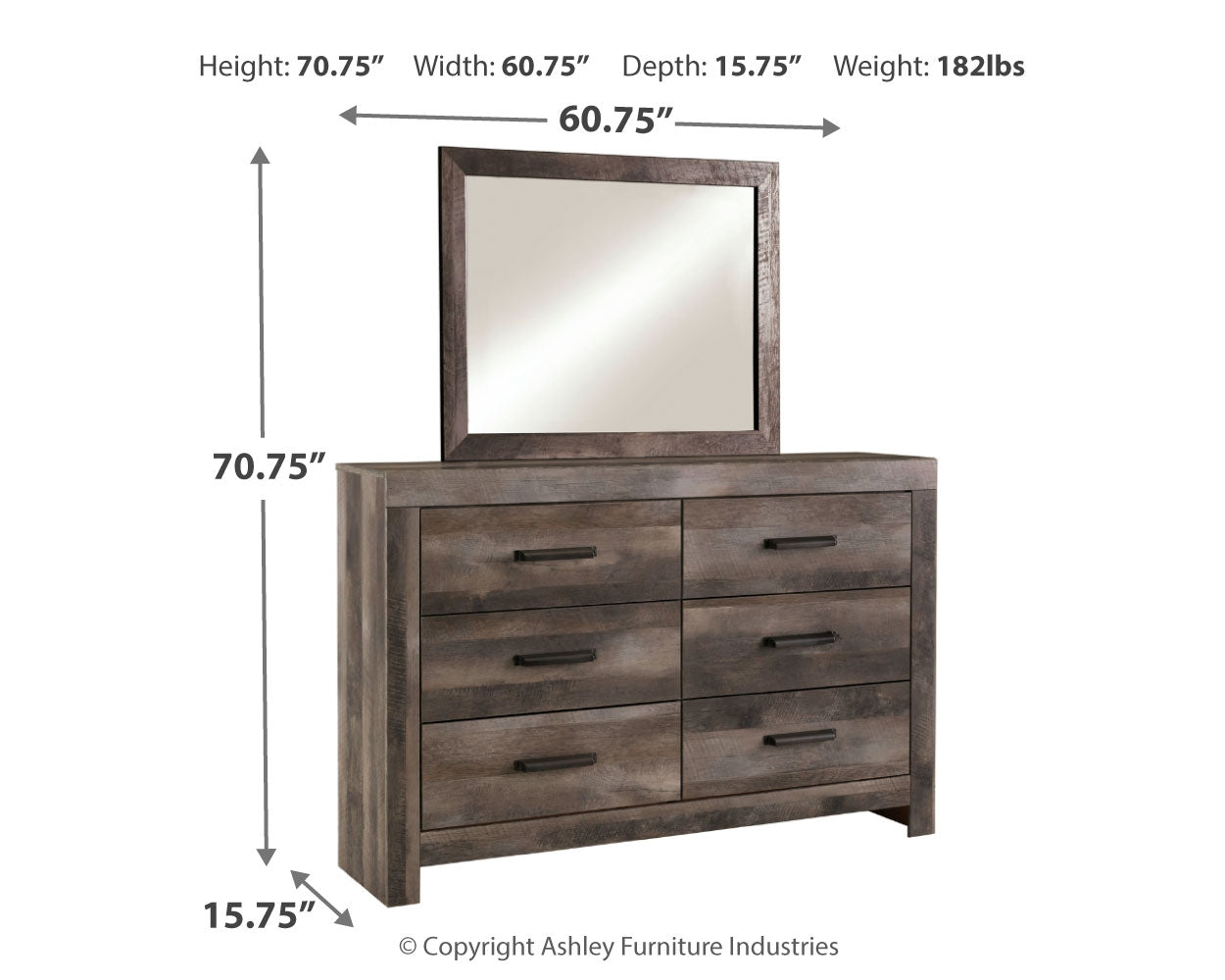 Wynnlow Dresser and Mirror