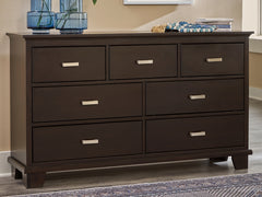J&M Furniture - Ashley Furniture - Covetown Dresser - Dresser / Dark Brown - B441-31