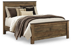 J&M Furniture - Ashley Furniture - Trinell Queen Panel Bed - Queen Panel Bed / Brown - B446B11