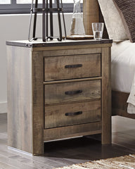 J&M Furniture - Ashley Furniture - Trinell Nightstand - One Drawer Night Stand / Brown - B446-91