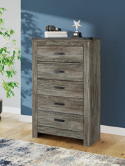 J&M Furniture - Ashley Furniture - Frandern Chest of Drawers - Five Drawer Chest / Gray - B4480-46