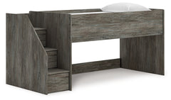 J&M Furniture - Ashley Furniture - Frandern Twin Loft Bed - Twin Loft Bed / Gray - B4480B12