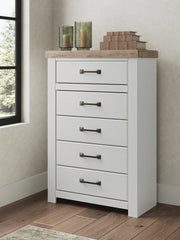 J&M Furniture - Ashley Furniture - Savonport Chest of Drawers - Five Drawer Chest - B4615-46