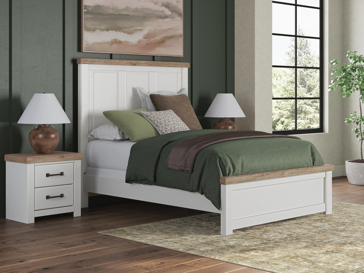 J&M Furniture - Ashley Furniture - Savonport Queen Panel Bed - Queen Panel Bed - B4615B4