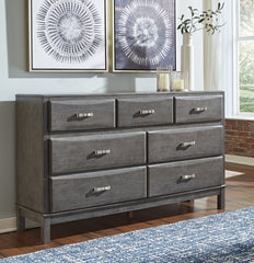 J&M Furniture - Ashley Furniture - Caitbrook Dresser - Dresser / Gray - B476-31