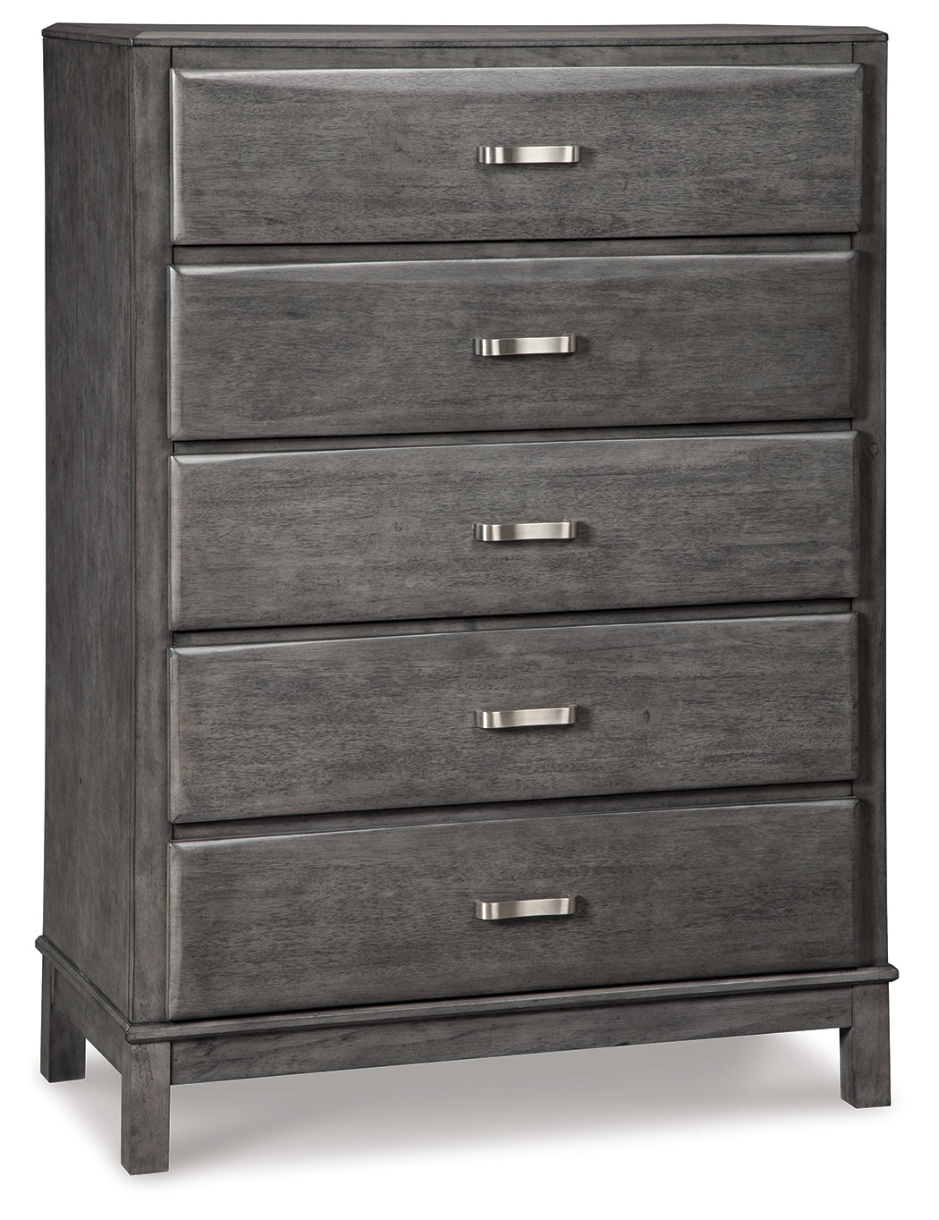 J&M Furniture - Ashley Furniture - Caitbrook Chest of Drawers - Five Drawer Chest / Gray - B476-46