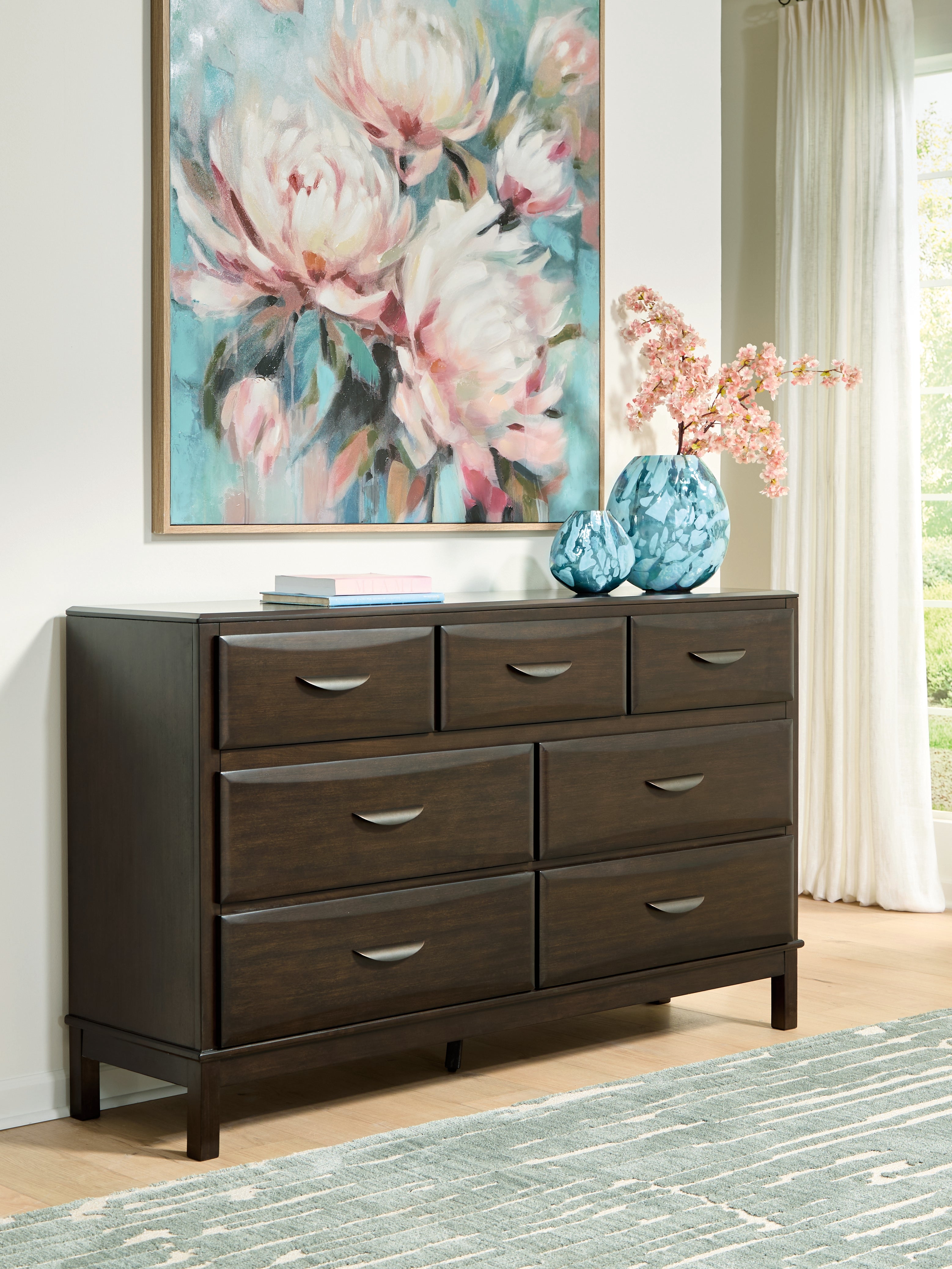 J&M Furniture - Ashley Furniture - Vanmore Dresser - Dresser / Dark Brown - B479-31