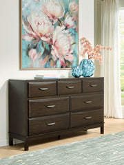 J&M Furniture - Ashley Furniture - Vanmore Dresser - Dresser / Dark Brown - B479-31