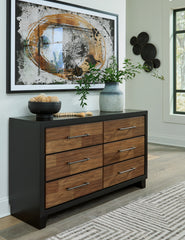 J&M Furniture - Ashley Furniture - Kraeburn Dresser - Dresser / Brown/Black - B496-31