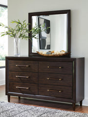 J&M Furniture - Ashley Furniture - Dantenton Dresser and Mirror - Dresser and Mirror - B611B1