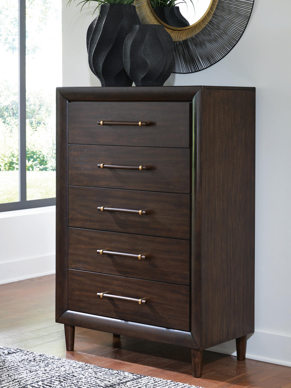 J&M Furniture - Ashley Furniture - Dantenton Chest of Drawers - Five Drawer Chest - B611-46
