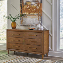 J&M Furniture - Ashley Furniture - Lyncott Dresser - Dresser / Brown - B615-31