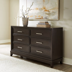 J&M Furniture - Ashley Furniture - Neymorton Dresser - Dresser / Dark Grayish Brown - B618-31