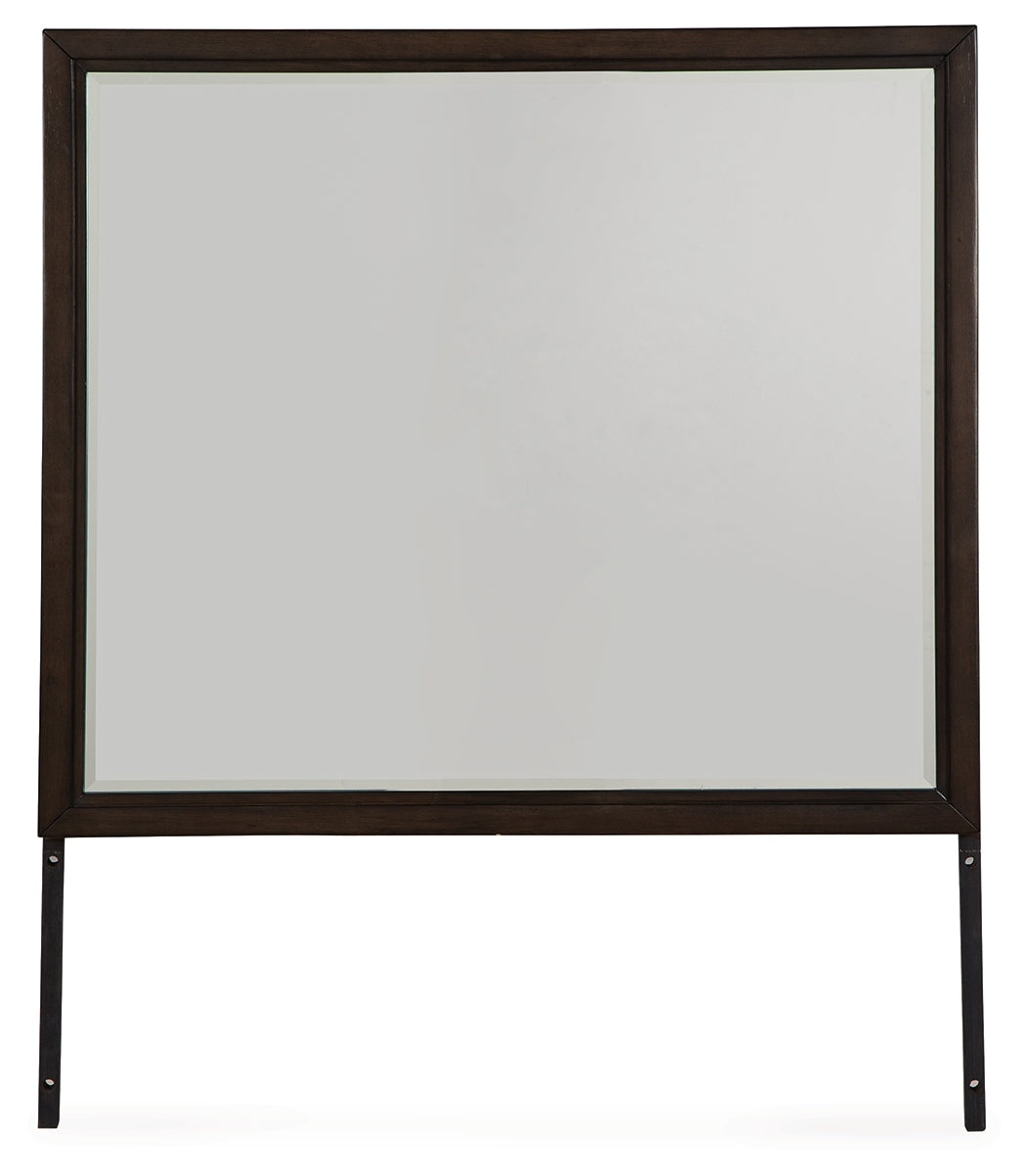 J&M Furniture - Ashley Furniture - Neymorton Bedroom Mirror - Bedroom Mirror / Dark Grayish Brown - B618-36