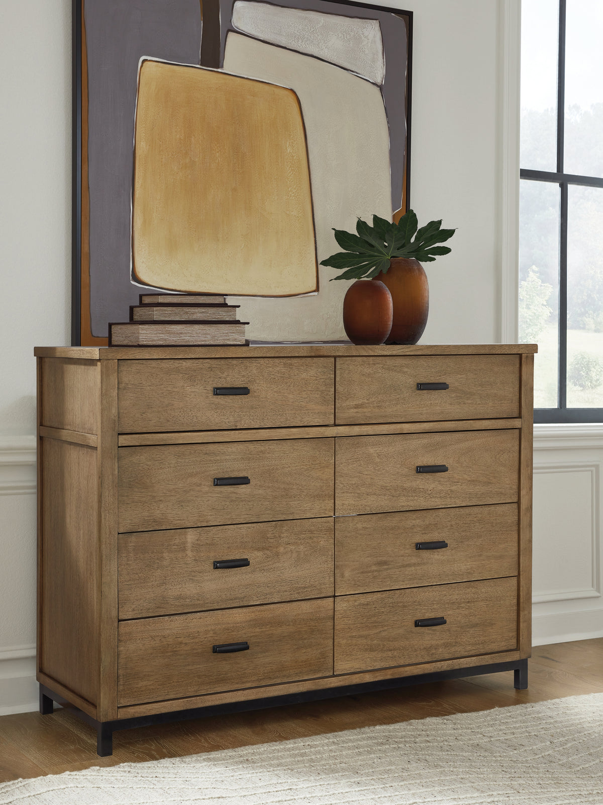 J&M Furniture - Ashley Furniture - Tomtyn Dresser - Dresser / Light Brown - B622-31