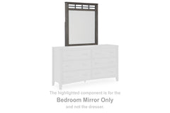 J&M Furniture - Ashley Furniture - Montillan Bedroom Mirror - Bedroom Mirror / Grayish Brown - B651-36