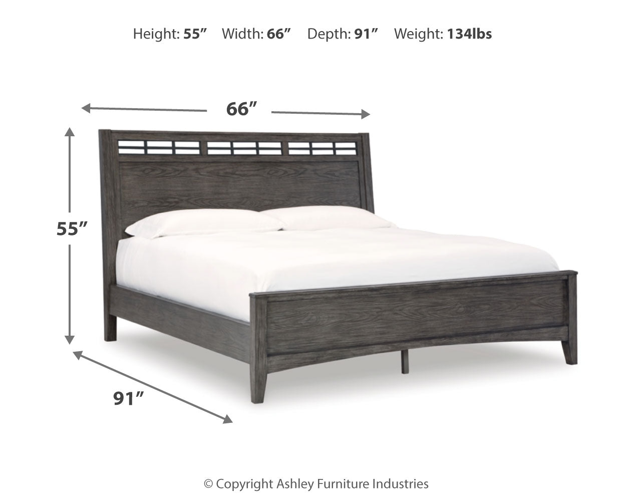 Montillan Queen Panel Bed